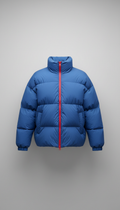 Statement Metro Blue Puffer Jacket
